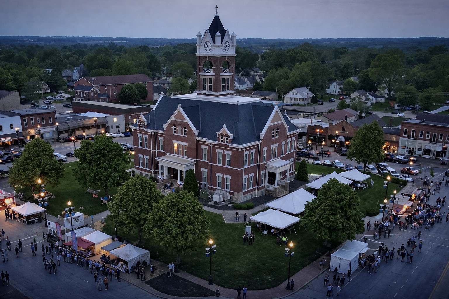 Downtown Perryville by Chamber of Commerce
